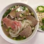 Best Beef Noodle Soup with Tender Round Steaks and Well-done Flanks (Pho dac biet) in Missoula, MT